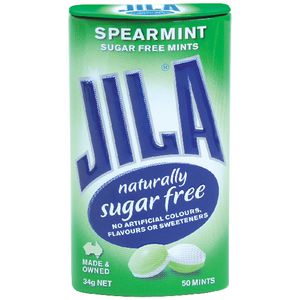 Jila Sugar Free Mints Spearmint 34g