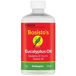 Bosisto's Eucalyptus Essential Oil 500mL