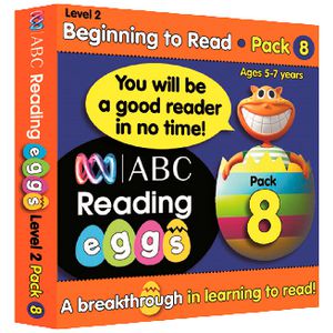 ABC Reading Eggs - Beginning to Read Book - Pack 8