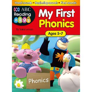 ABC Reading Eggs Activity Book First Phonics