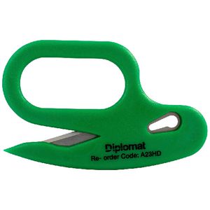Diplomat Heavy Duty Film Slitter Green