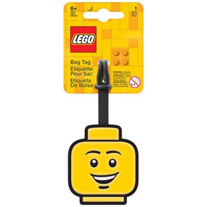 Lego Luggage Tag Minifigure Head