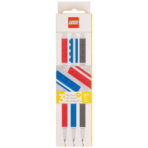 LEGO Gel Pens Medium Assorted 3 Pack