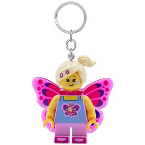 Lego Butterfly Girl LEDLITE Keyring