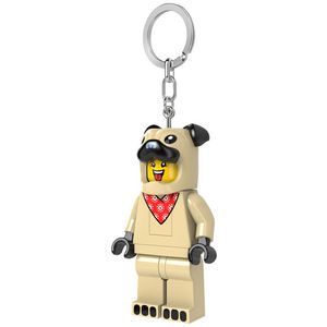Lego Pug LEDLITE Keyring