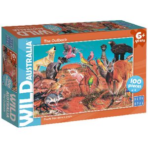 Blue Opal Wild Australia The Outback Puzzle 100 Piece