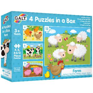 Galt 4 Puzzles in a Box Farm