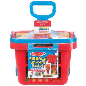 Melissa & Doug Fill and Roll Grocery Basket