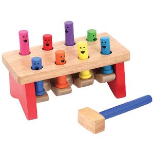 Melissa & Doug Deluxe Pound-a-Peg Bench