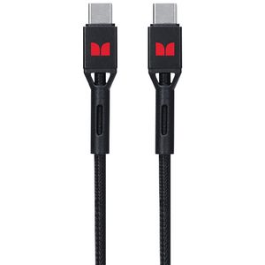 Monster Braided USB-C to USB-C Cable 1.2m Black