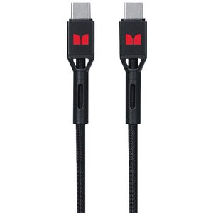Monster Braided USB-C to USB-C Cable 2m Black