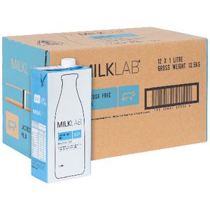 MilkLab Lactose-free Milk 1L 12 Pack