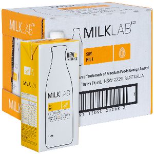 MilkLab Soy Milk 1L 8 Pack