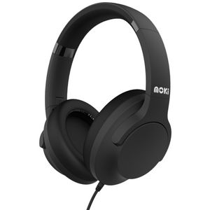 Moki Type-C Headphones with Inline Microphone & Control Black
