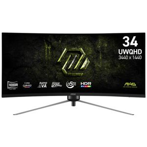 MSI 34" UWQHD 200Hz Monitor 345CQRF