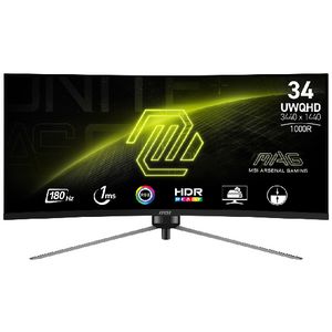 MSI MAG 34" UWQHD 180Hz 1ms Gaming Monitor 345CQR