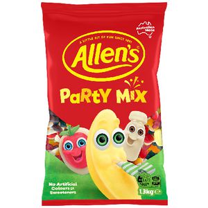 Allen's Party Mix Lollies 1.3kg Bag