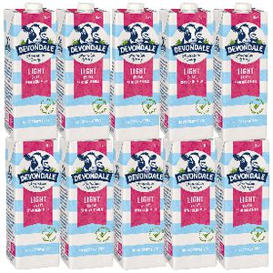 Devondale Semi Skim UHT Milk 1L 10 Pack