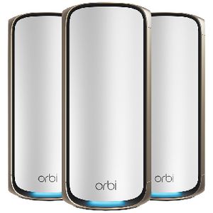 NETGEAR Orbi BE27000 Quad-band Mesh WiFi 7 System 3 Pack