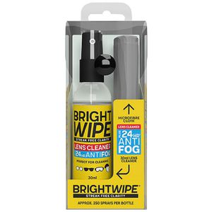 Brightwipe Antifog Lens Care Cleaning Kit 30mL