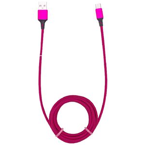 Otto 2m USB-C to USB-A Cable Euphoric Pink