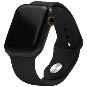 Otto Apple Watch Silicone Band Series 4-9/SE 40-41mm Black