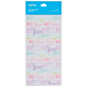 Otto Vinyl Transfer Sticker Bows