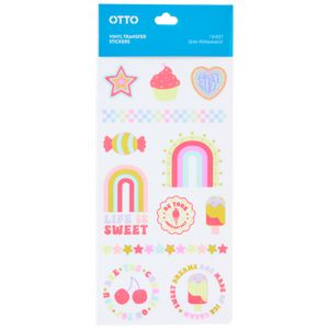 Otto Vinyl Transfer Sticker Multipack Sweets