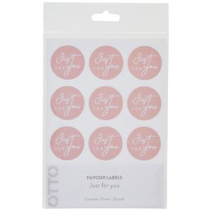 Otto Stickers Just for you Foil Rose Gold