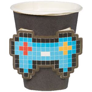 Otto Gamer Paper Cups 8 Pack