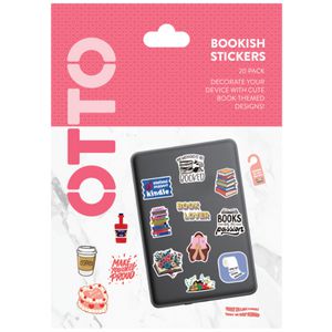 Otto Bookish Stickers 20 Pack