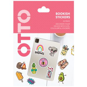 Otto Bookish Stickers 20 Pack