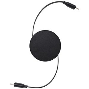 Otto On The Go USB-C Retractable Cable Black