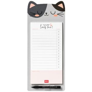 Legami Magnetic Notepad 60 Pages Kitten