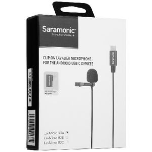 Saramonic LavMicro U3A Clip-On Microphone USB-C Black