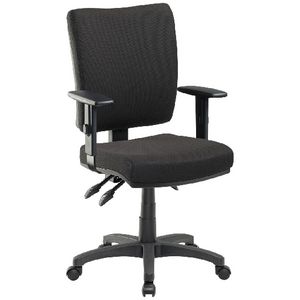 Pago Flash II Deluxe Heavy Duty Ergonomic Chair Arms Black