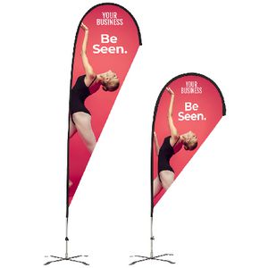 Tear Drop Banner
