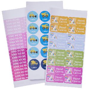 Personalised Labels