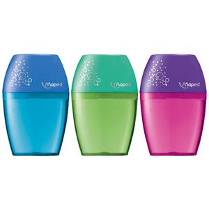 Maped Shaker 1 Hole Sharpener Assorted