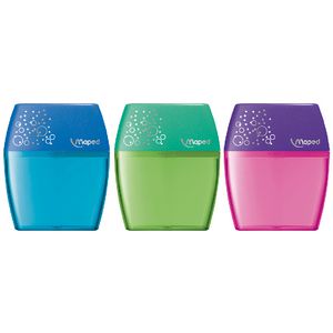 Maped Shaker 2 Hole Sharpener Assorted