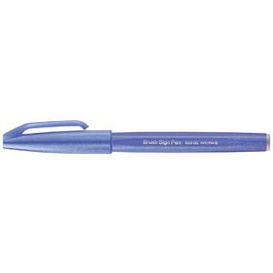 Pentel SES15C Sign Brush Pen Blue Violet