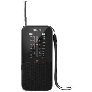 Philips Portable AM/FM Radio Black