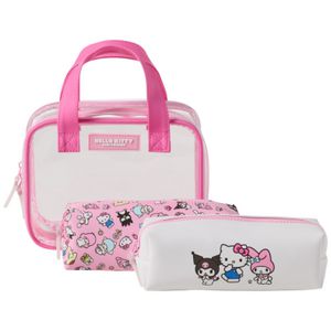 Sanrio Hello Kitty and Friends Pencil Case 3 Pack