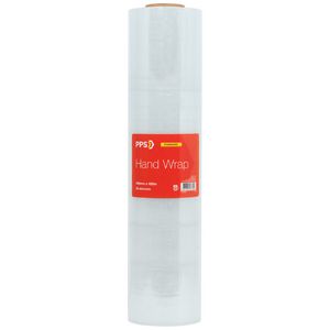 PPS Cast Hand Wrap 500mm x 400m x 20um Clear
