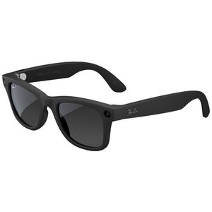 Ray-Ban Meta Wayfarer (Gen 2) Lg Matte Blk Plr Grad Graphite