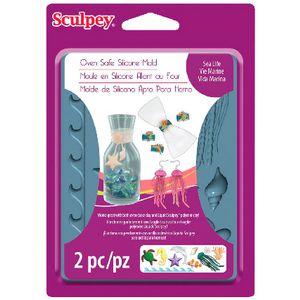 Sculpey Silicone Bakeable Mould Sea Life