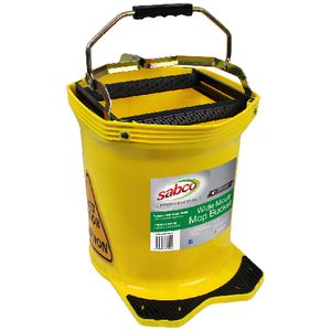 Sabco Wide Mouth Bucket Yellow 16L