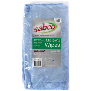 Sabco Microwiz All-purpose Cloths Blue 5 Pack