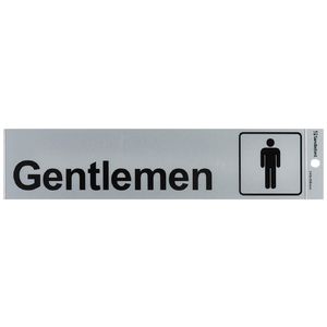 Sandleford Mens Symbol Self Adhesive Sign 245 x 58mm