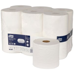 Tork SmartOne T9 Mini Toilet Rolls 32 x 12 Pack